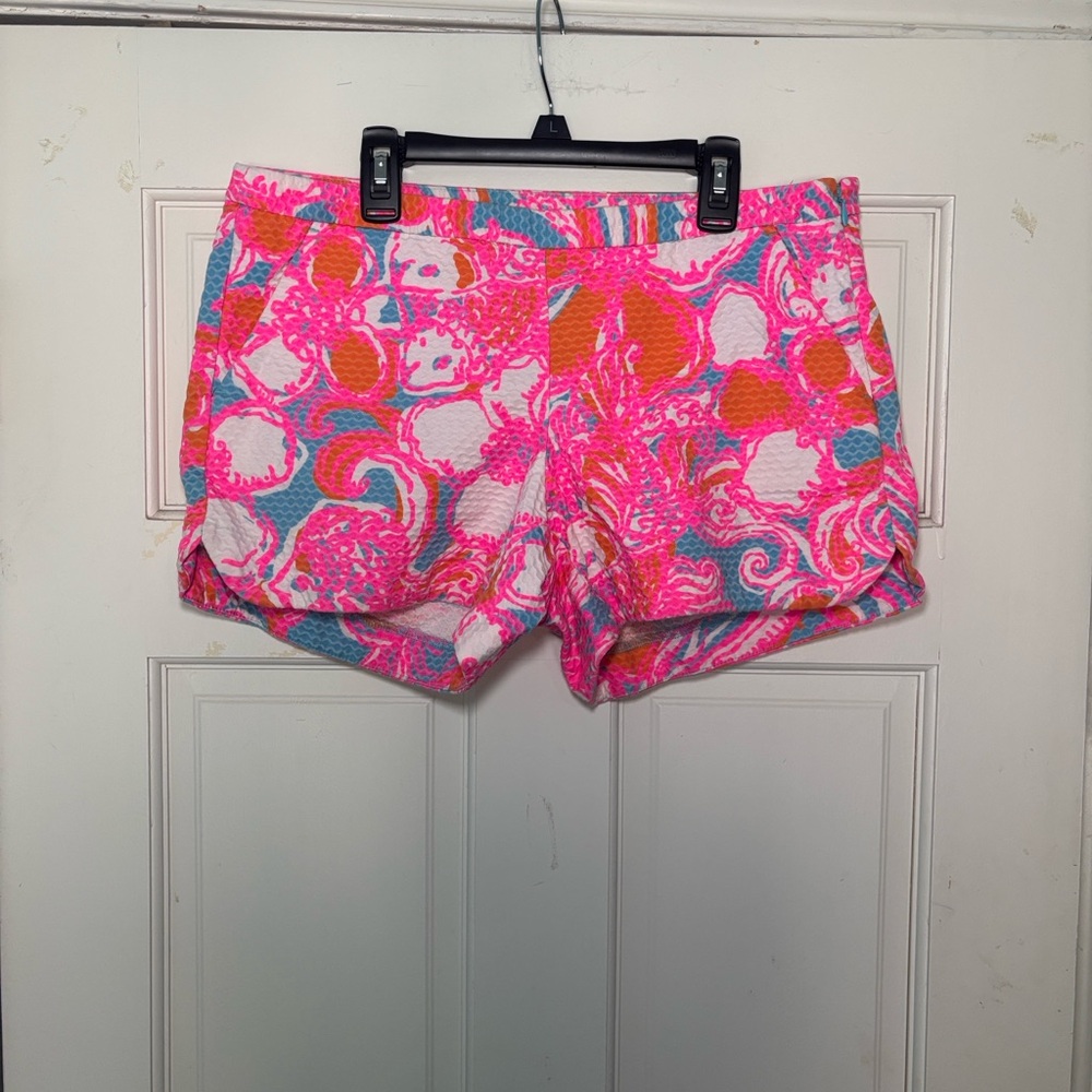 Lilly Pulitzer Pink Patterned Shorts